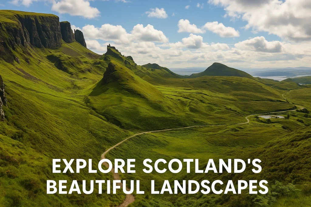 explore scotland’s beautiful landscapes