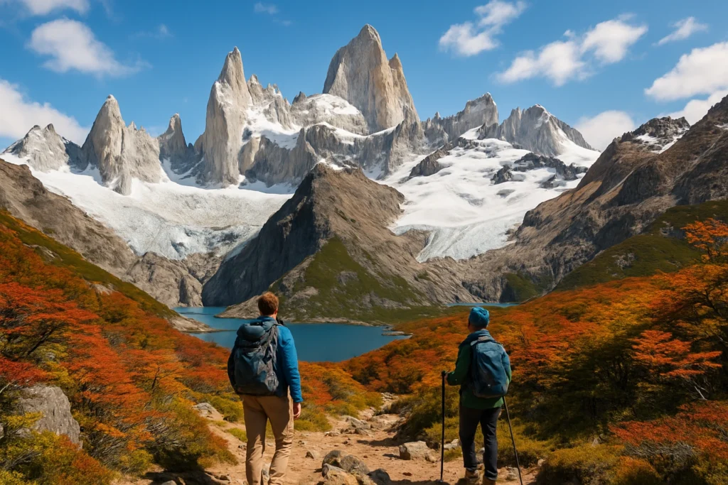 for nature lovers, the stunning mountains and glaciers of patagonia