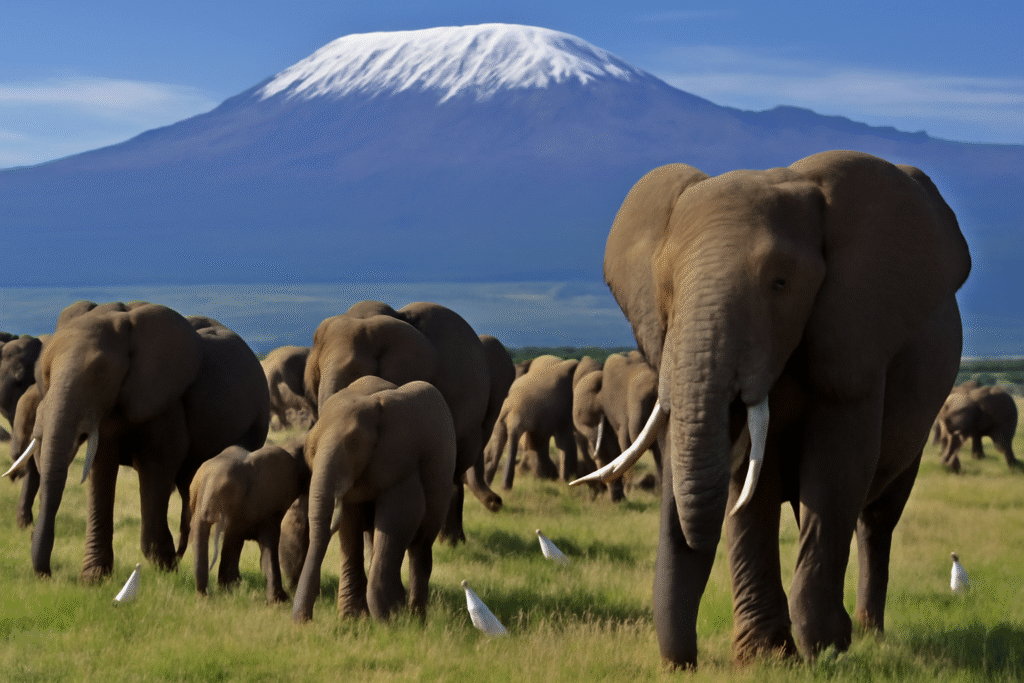 herds of elephants