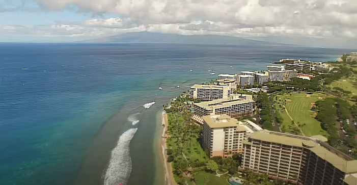 kaanapali beach...