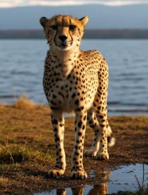 lake nakuru cheetah