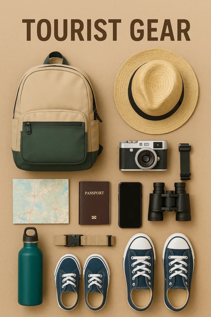 tourist gear