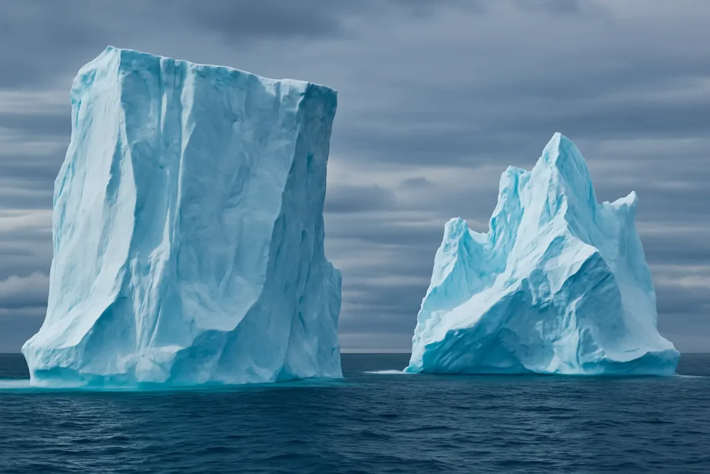 giant icebergs