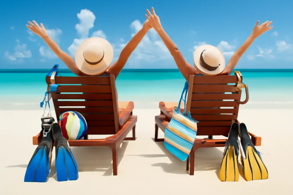 relax on the pristine beaches of zanzibar.