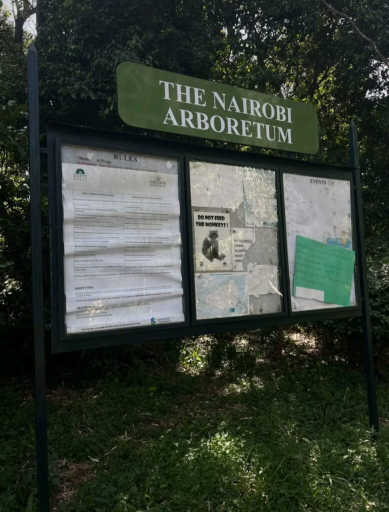 the nairobi arboretum