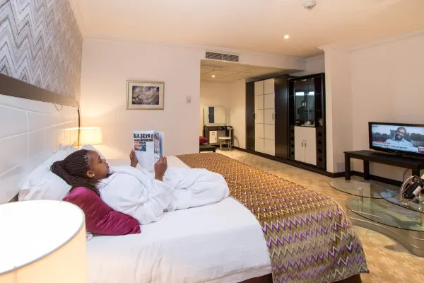 the panari hotel bed