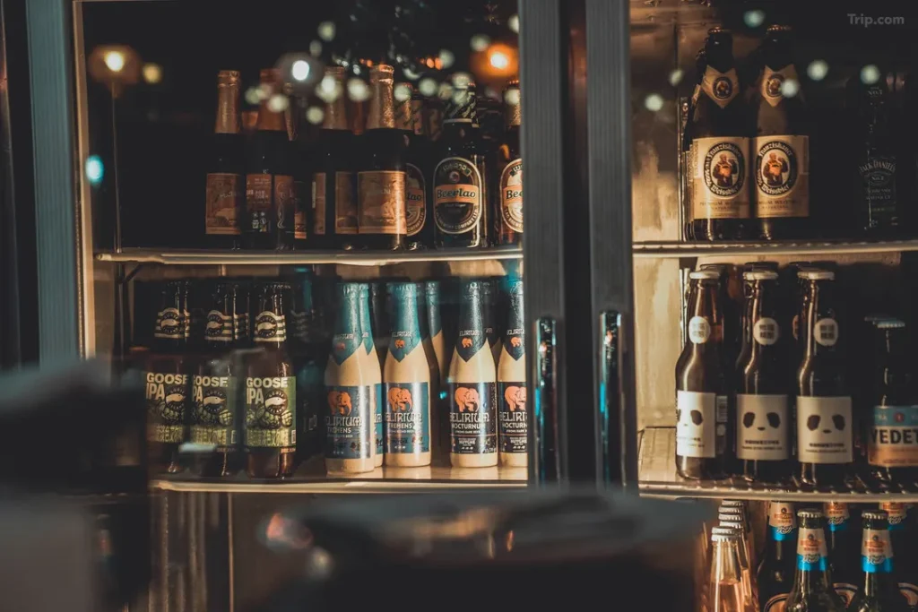 poshpacker flipflop youth hostel bar