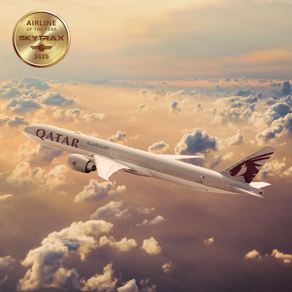 qatar airway plane
