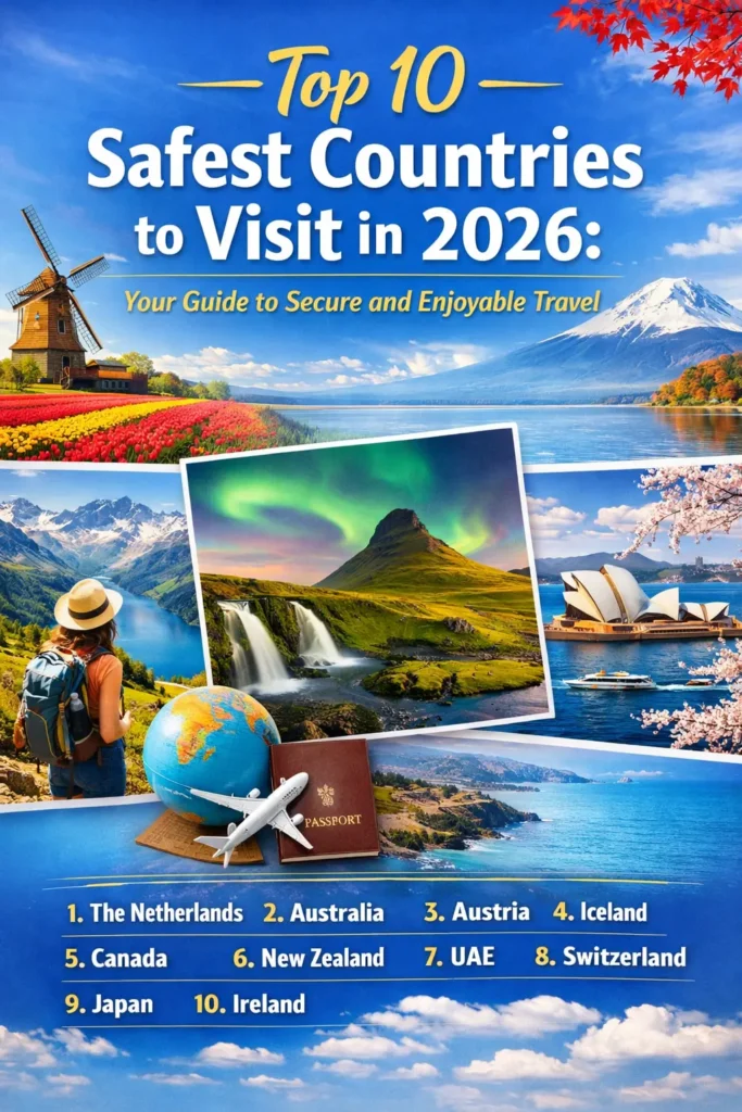 top 10 safest countries in 2026
