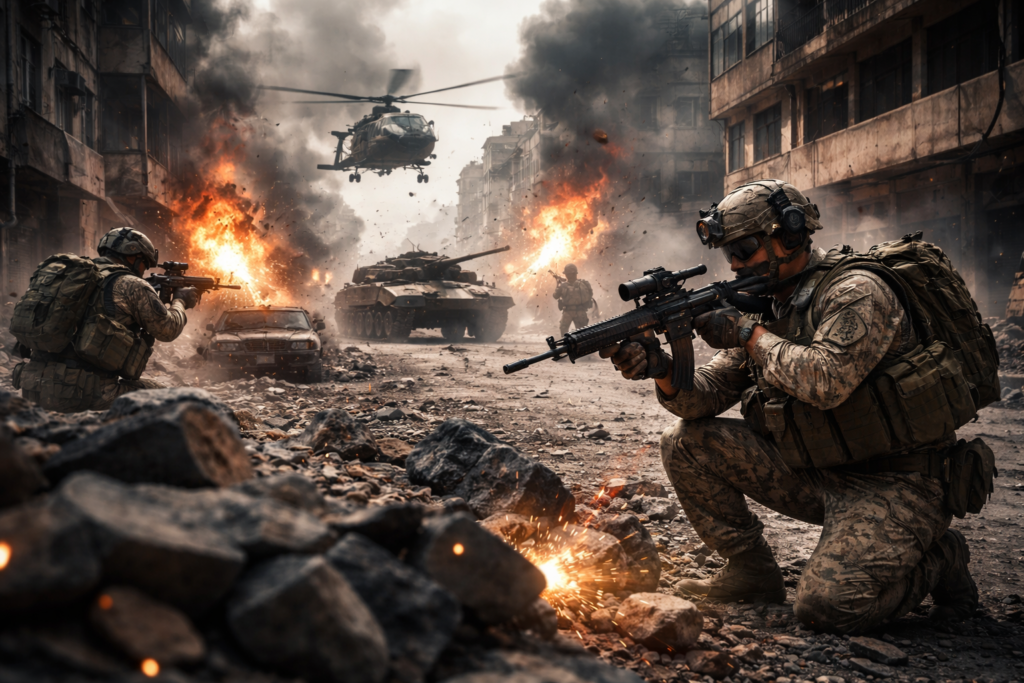 how to survive a war as a tourist in foreign country