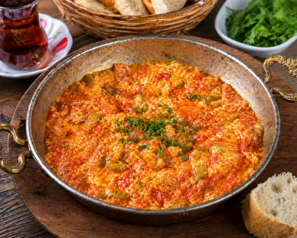 Experience The Top best 5 dishes in Turkey menemen